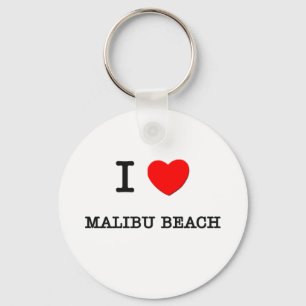 Llavero Amo la playa California de Malibu