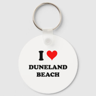 Llavero Amo la playa de Duneland
