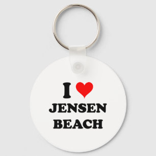 Llavero Amo la playa la Florida de Jensen