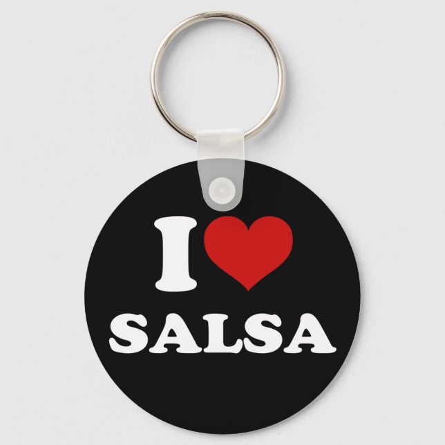 Llavero Amo La Salsa (Anverso)