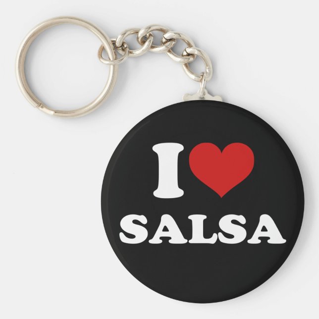 Llavero Amo La Salsa (Frente)