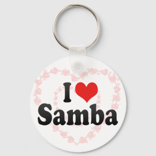 Llavero Amo la samba
