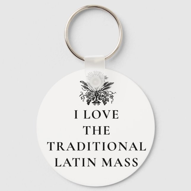 LLAVERO AMO LA TRADICIONAL MASA LATINA RELIGIOSA (Anverso)