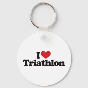 Llavero Amo la Triatlón