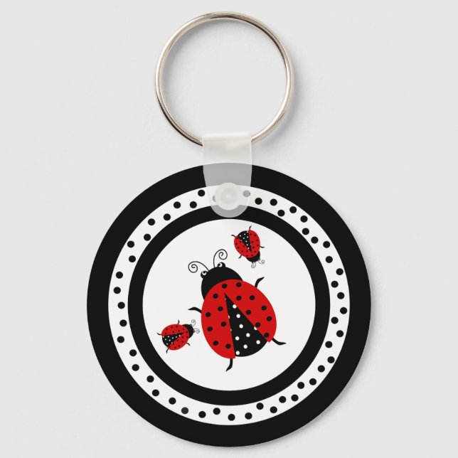 Llavero Amo Ladybugs Keychain (Anverso)
