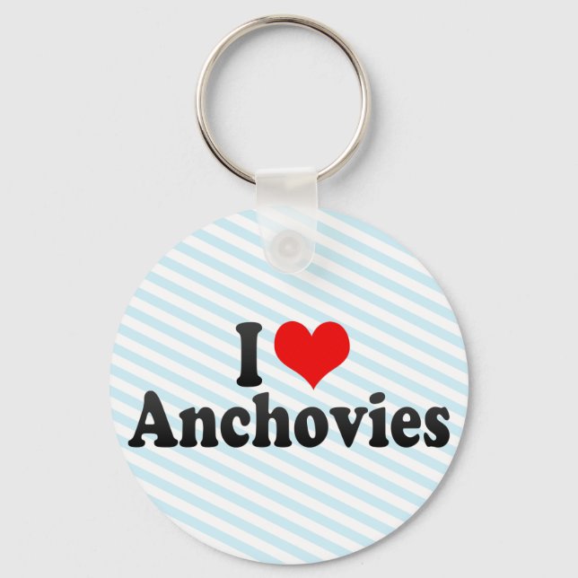 Llavero Amo las Anchoas (Anverso)