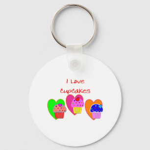 Llavero "Amo las magdalenas"--Regalos de los amantes de la