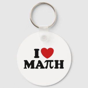 Llavero Amo las matemáticas