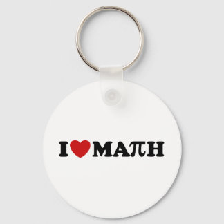 Llavero Amo las matemáticas