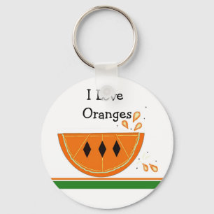 Llavero Amo las naranjas