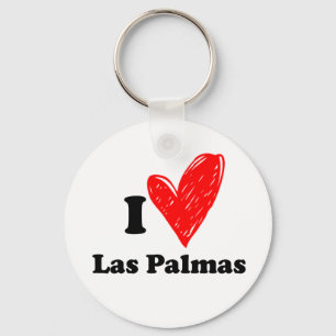 Llavero Amo Las Palmas