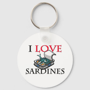 Llavero Amo Las Sardinas