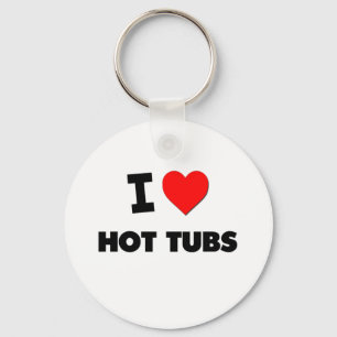 Llavero Amo las tinas calientes