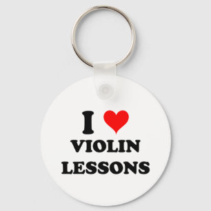 Llavero Amo lecciones de violín