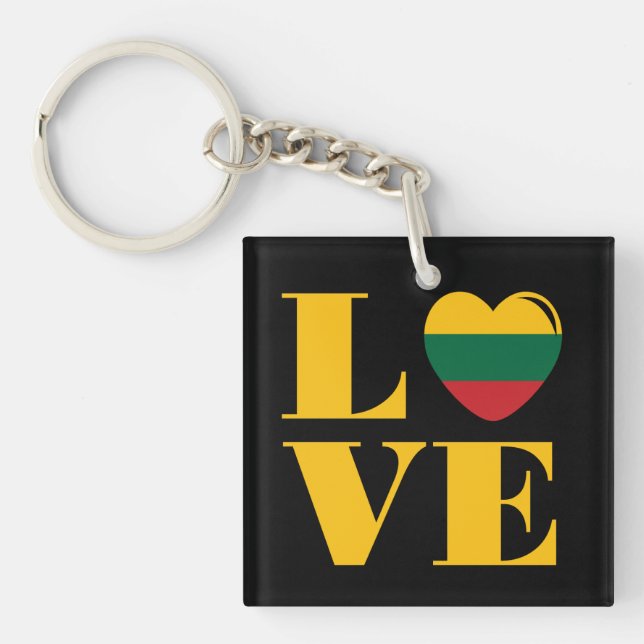 Llavero Amo Lituania (Frente)