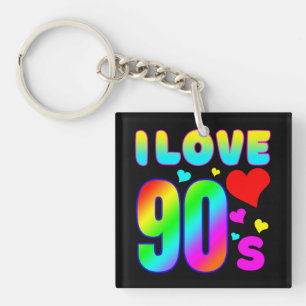 Llavero amo los 90