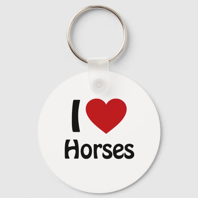 Llavero Amo los Caballos (Anverso)