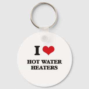 Llavero Amo los calentadores de agua