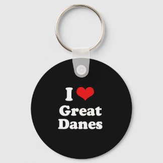 Llavero Amo los grandes daneses