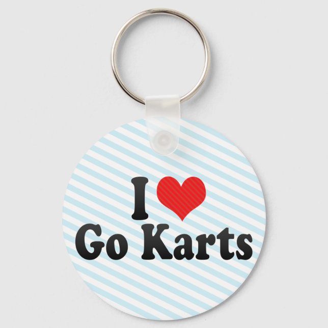 Llavero Amo los Karts Go (Anverso)