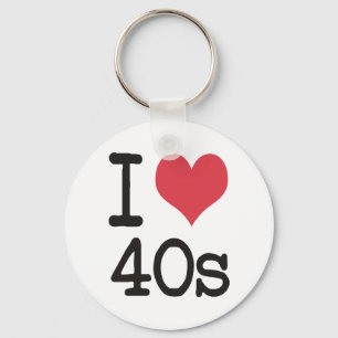 Llavero ¡Amo los productos 40s y los diseños!