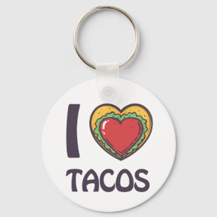 Llavero Amo los tacos