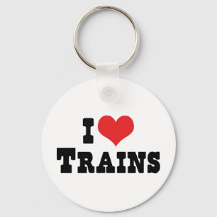Llavero Amo los trenes del corazón - Amante de los trenes