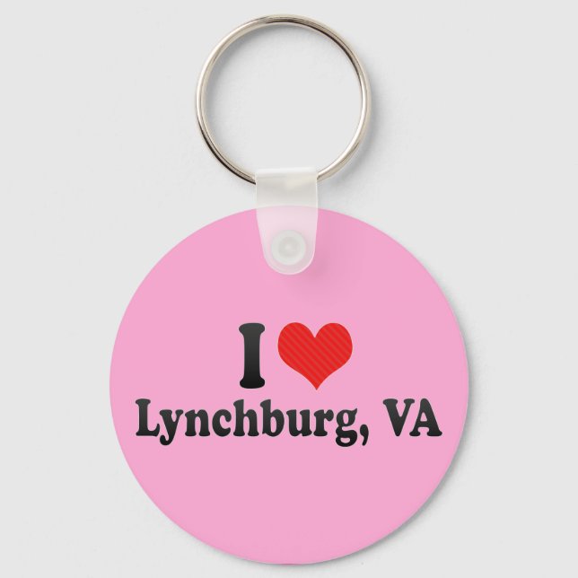 Llavero Amo Lynchburg, VA (Anverso)