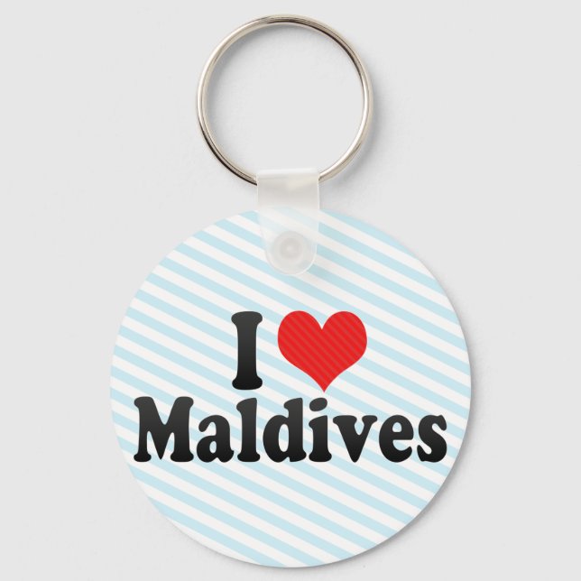 Llavero Amo Maldivas (Anverso)