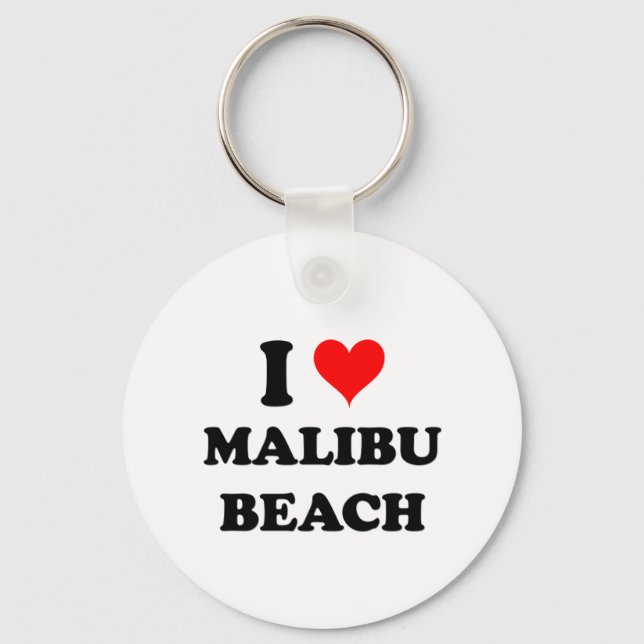 Llavero Amo Malibu Beach California (Anverso)