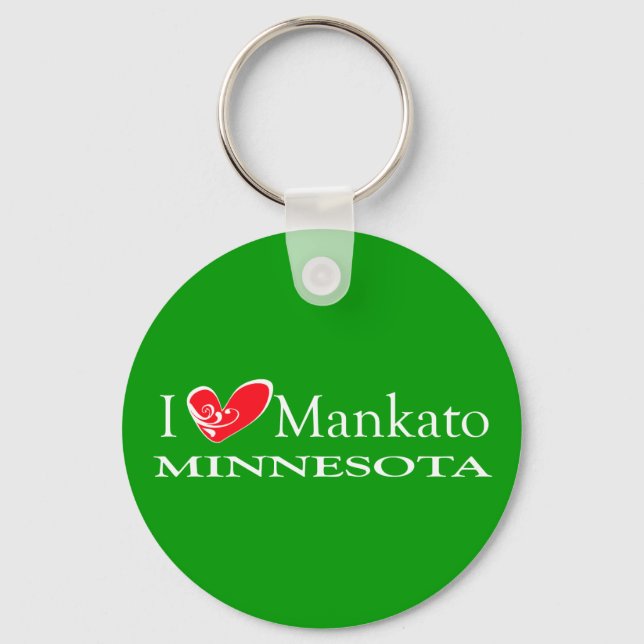 Llavero Amo Mankato Minnesota (Anverso)