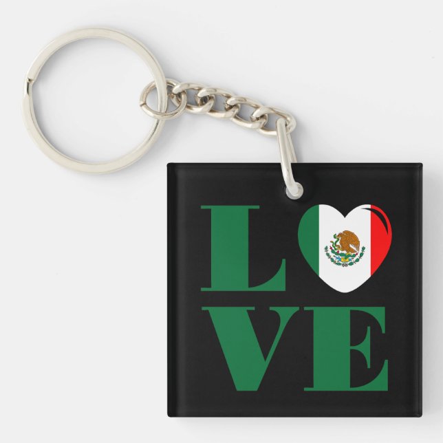 Llavero Amo México (Frente)