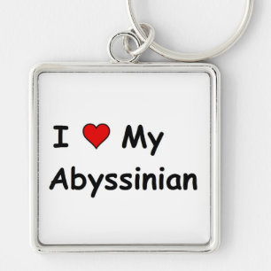 Llavero Amo Mi Abysinian