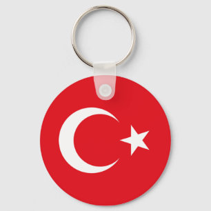 Llavero Amo MI bandera de Turquía del país el MUSEO Zazzle