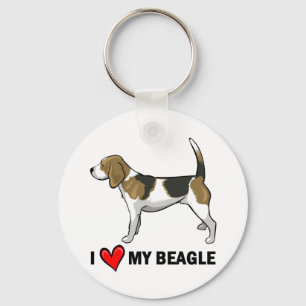 Llavero Amo Mi Beagle