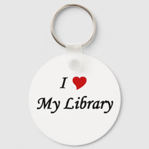 Llavero Amo mi biblioteca