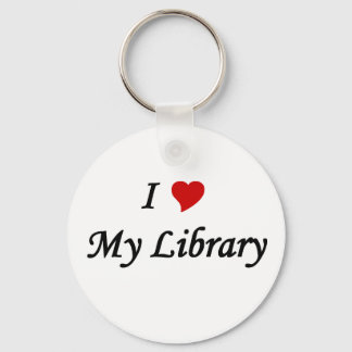 Llavero Amo mi biblioteca