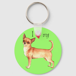 Llavero Amo mi Chihuahua