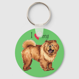 Llavero Amo mi Chow