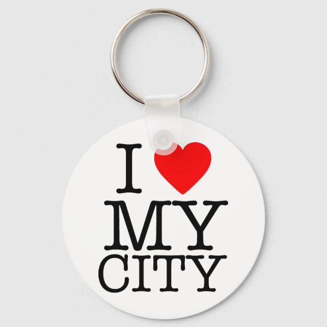 Llavero Amo mi ciudad (Anverso)
