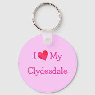 Llavero Amo Mi Clydesdale