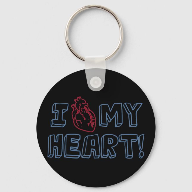 Llavero Amo mi corazón (Anverso)
