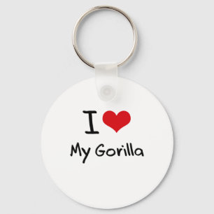 Llavero Amo mi gorila