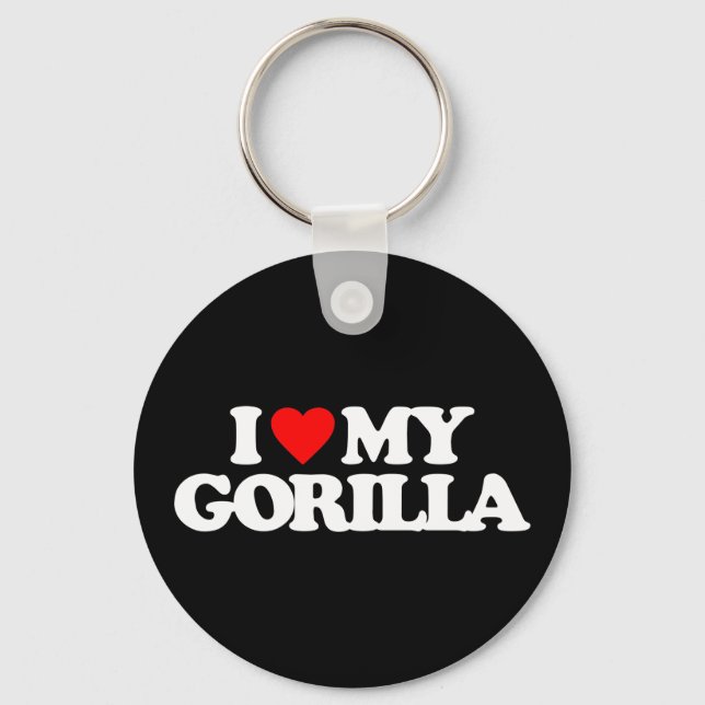 LLAVERO AMO MI GORILLA (Anverso)