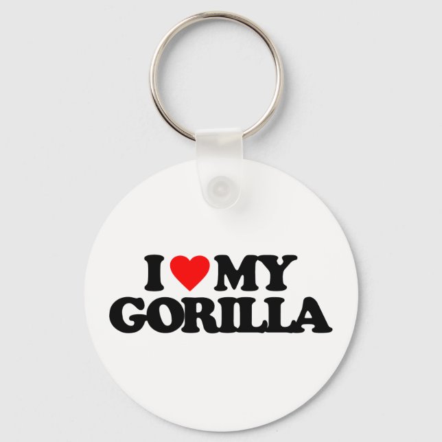 LLAVERO AMO MI GORILLA (Anverso)