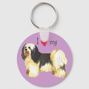 Llavero Amo mi Habanés