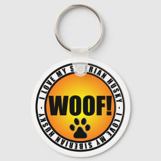 Llavero ¡Amo Mi Husky Siberiano!