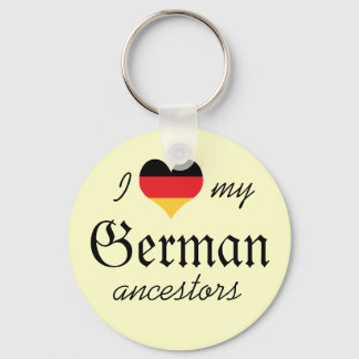 Llavero Amo mi Keychain de ancestros alemanes