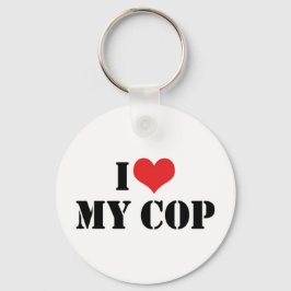 Llavero Amo Mi Keychain De Cop