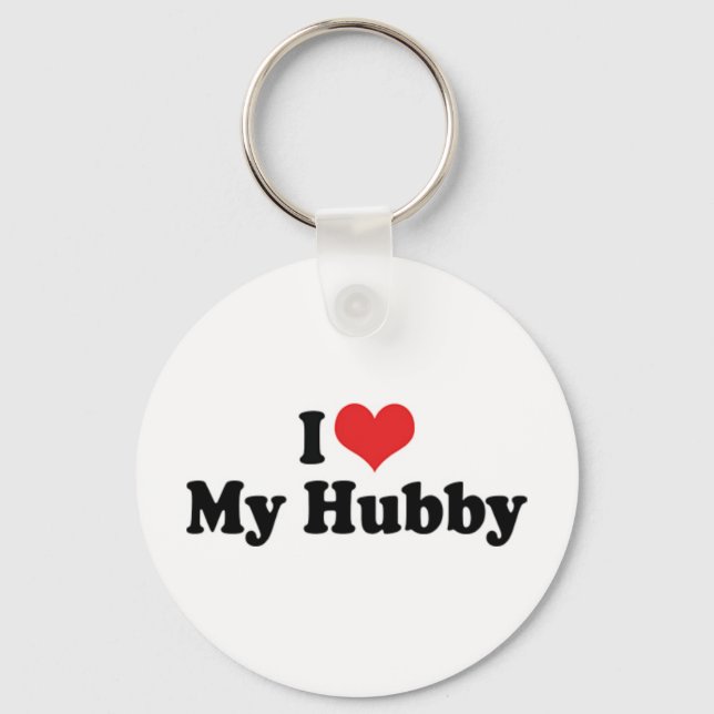 Llavero Amo Mi Keychain De Hubby (Anverso)